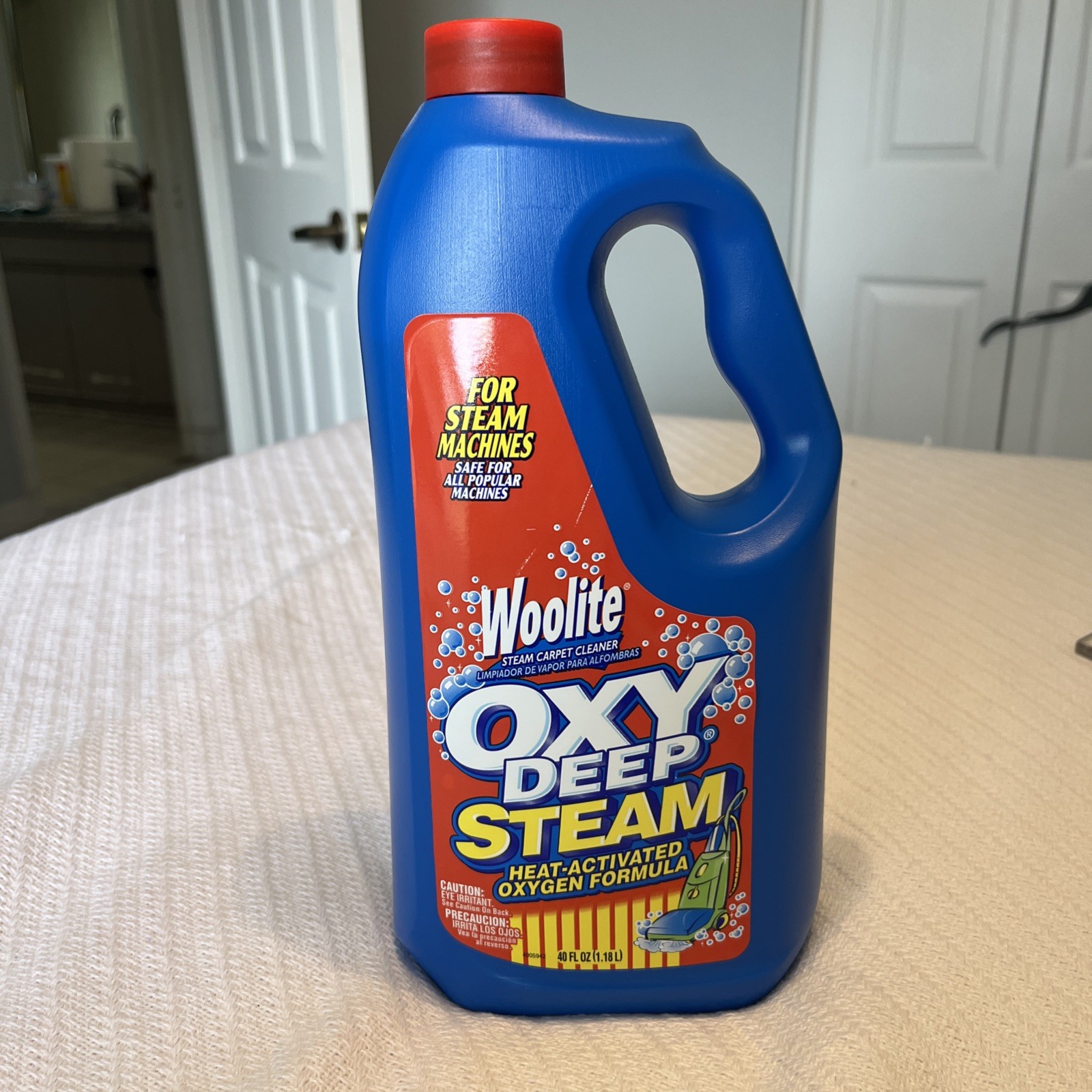 Woolite Oxy Deep Steam Carpet Cleaner 40oz 2007 Opened But Bottle Is Full