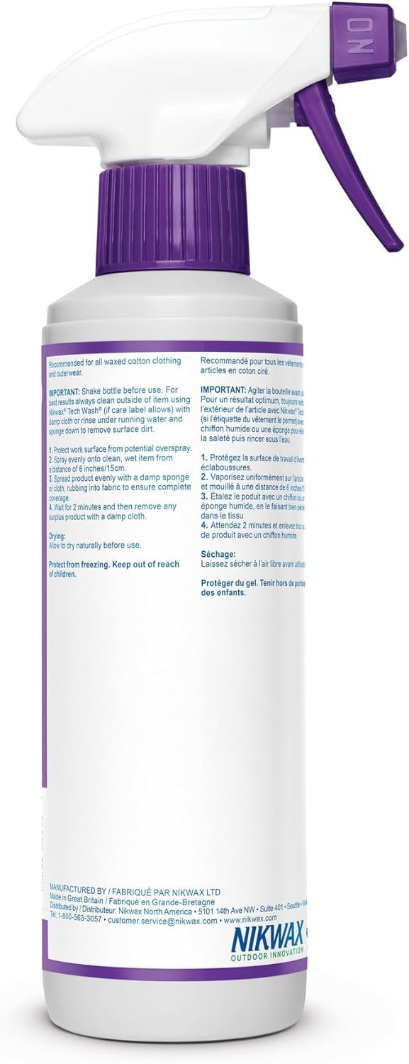 Wax Cotton Proof Spray-On Waterproofing, 10 oz. / 300ml