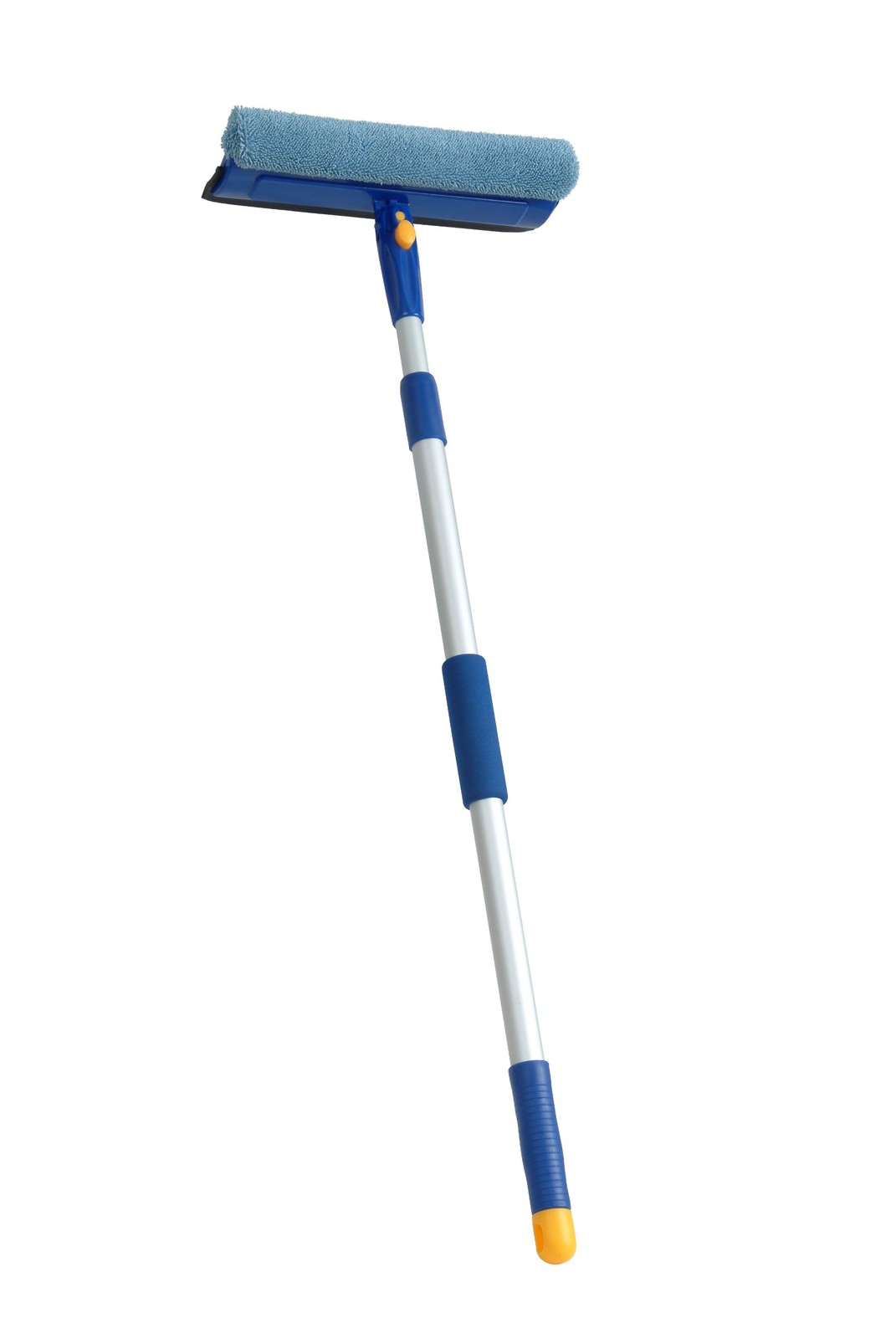 Window Washer and Silicone Squeegee, Auto Easy Grip Extendable Handle Micro-f…