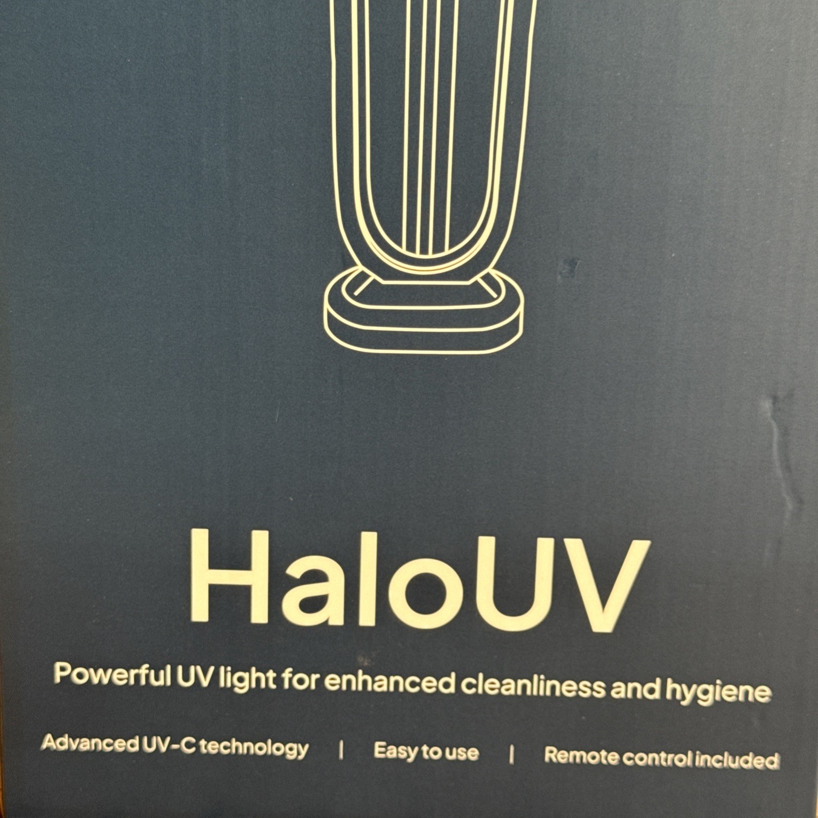 HaloUV Original, Home Disinfection Device ~ Haloclean Dust Mites Remover, UV NEW