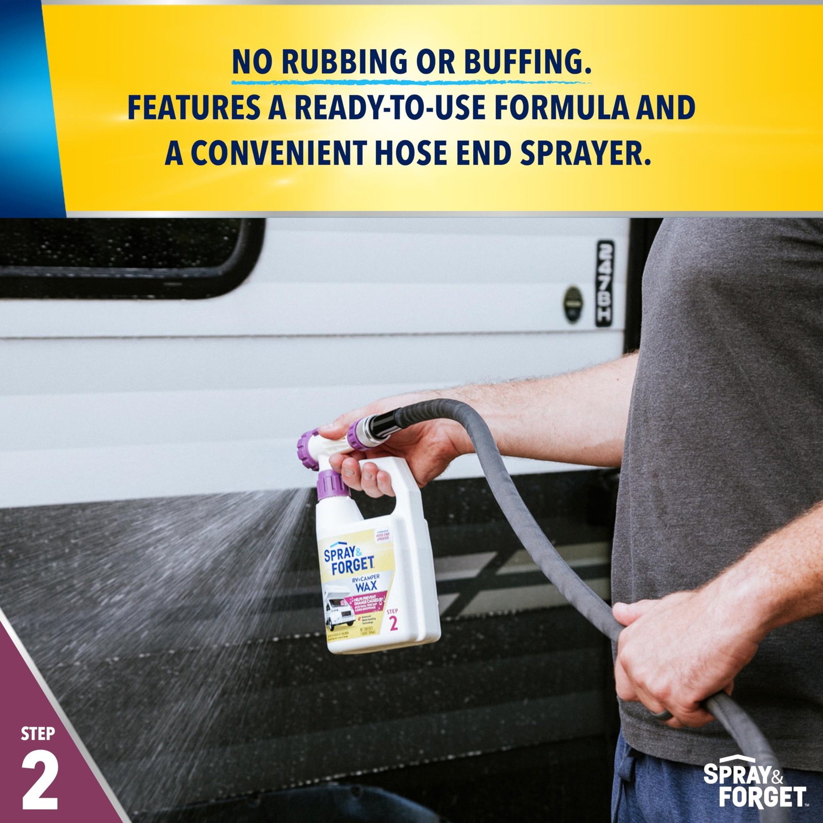 RV & Camper Wash and Wax Combo, Includes RV & Camper Wash (1 Quart) and RV & …
