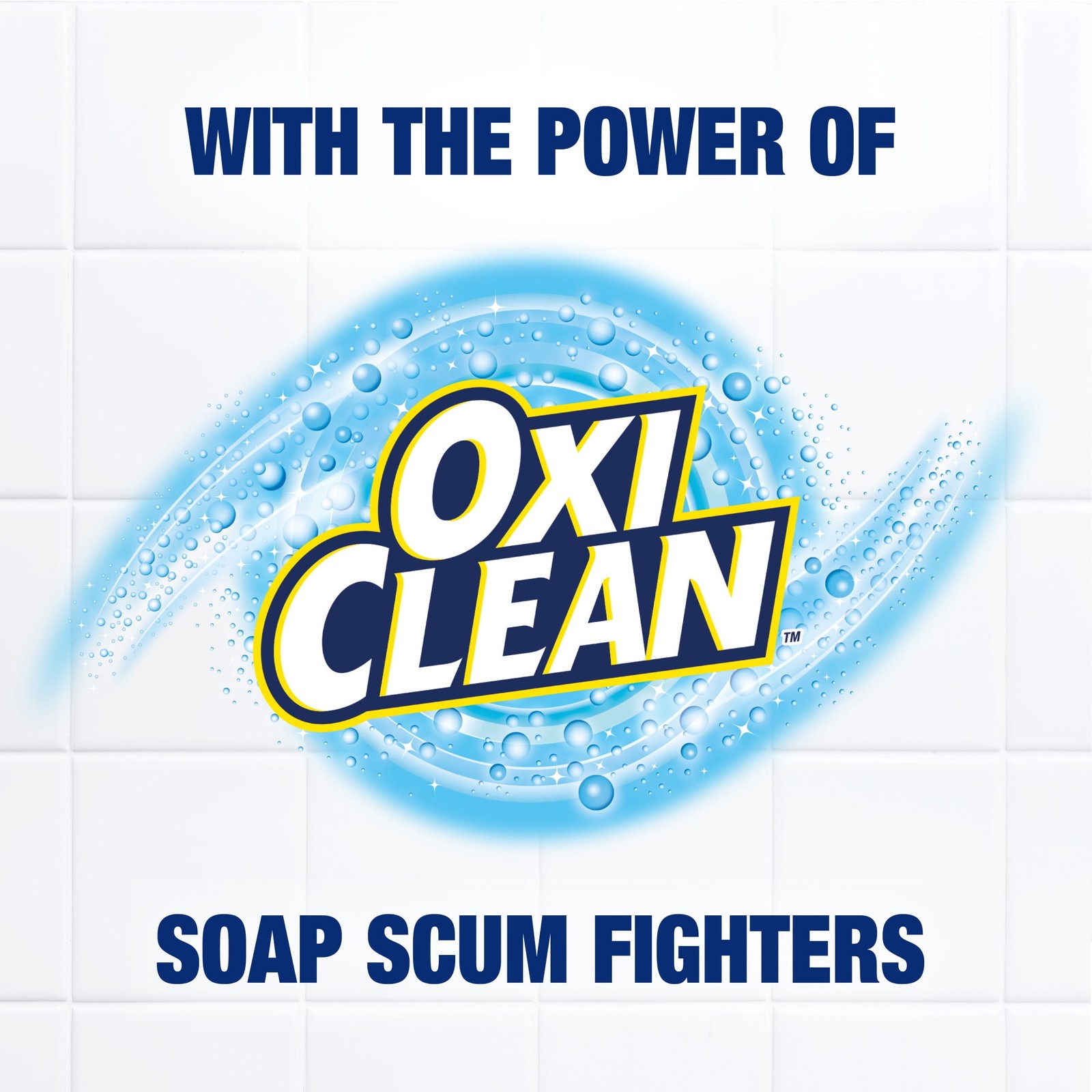 (8 pack Total Bathroom Cleaner W/ OxiClean Lemon Scent 32 fl oz