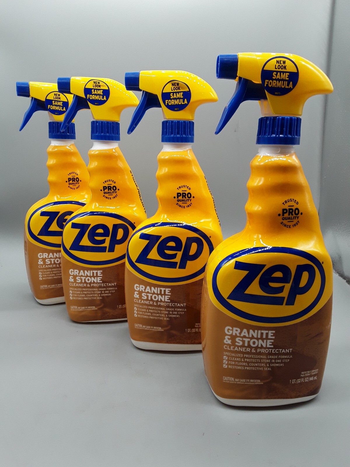 4 Count, Zep Granita & Stone cleaner & protectant, 1 qt.