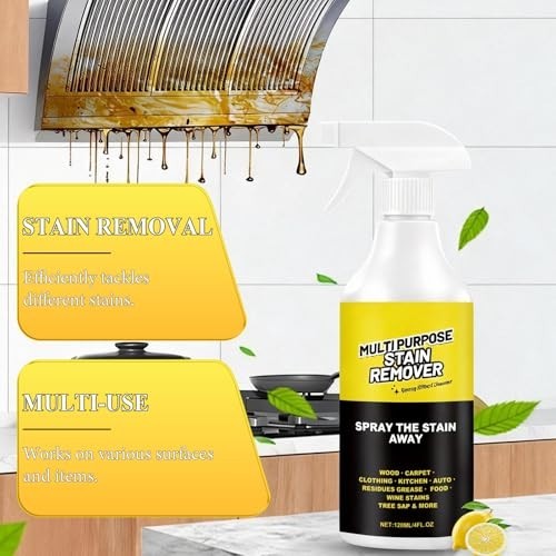 2Pcs Alien Multi-Purpose Stain Remover, All Purpose Cleaner Spray Powerful Clean
