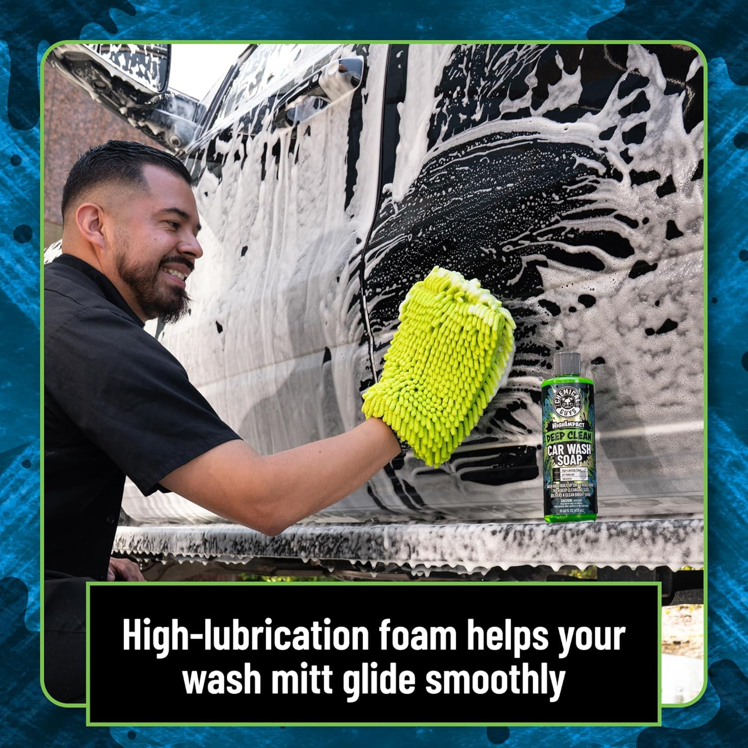 Chemical Guys High Impact Car Wash Soap, Deep Cleaning Vehicle Shampoo with Thic