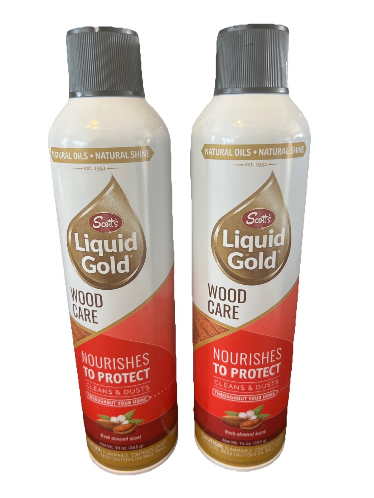 Scott’s Liquid Gold Wood Polish – Wood Care 10oz Lot Of 2