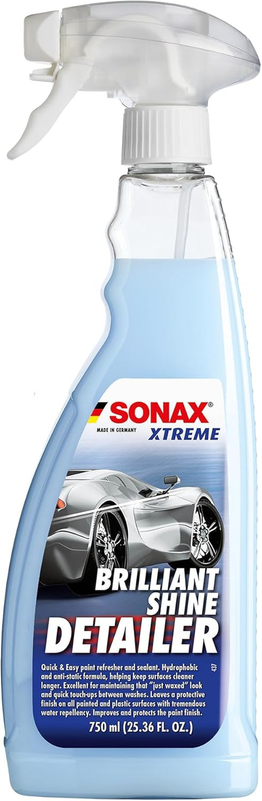 Brilliant Shine Detailer 287400 | High-Gloss Quick Detailer | Enhances Paint Shi