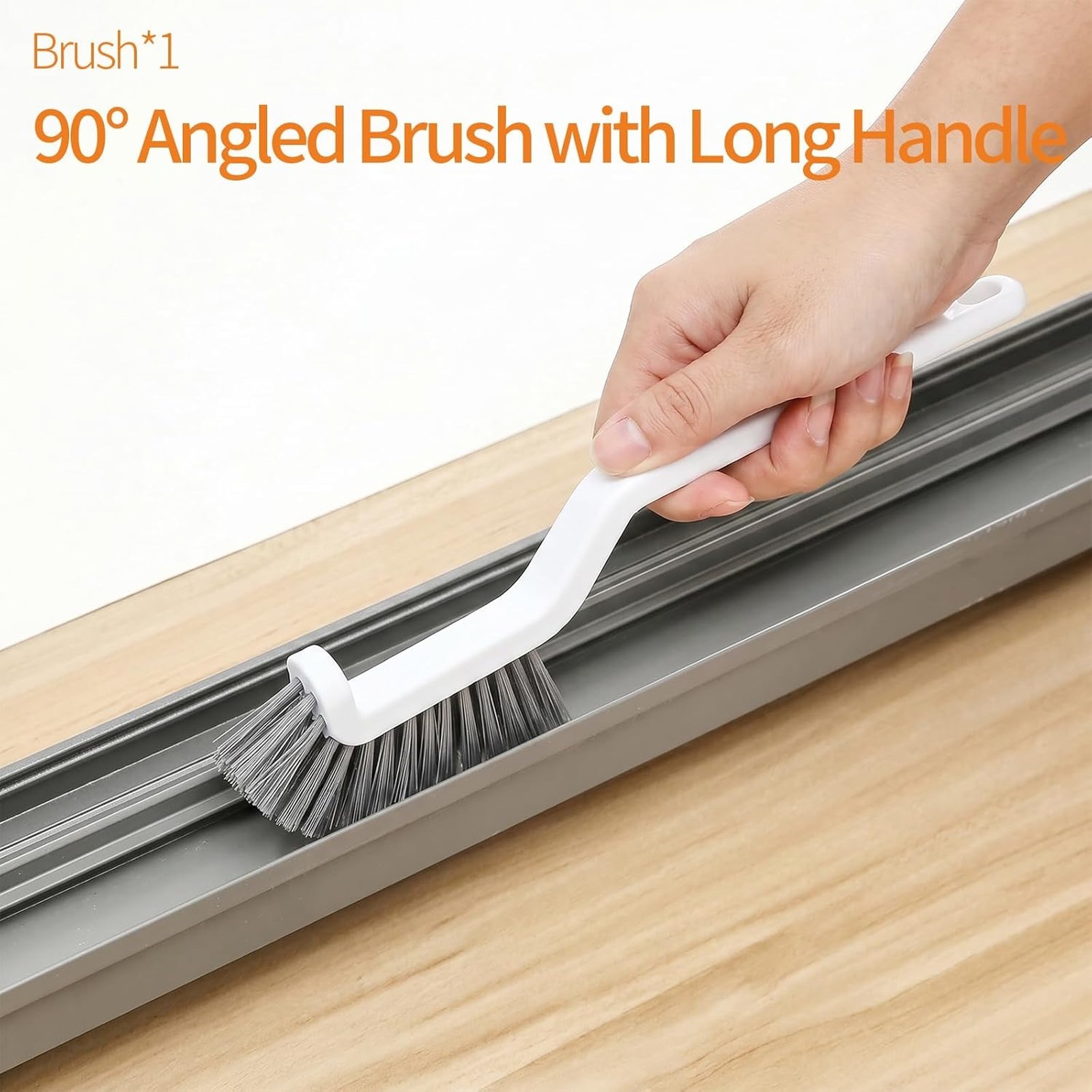13pcs Window Sill Cleaner Tools Deep Crevice Brush Tracks Tile Joint Gunk