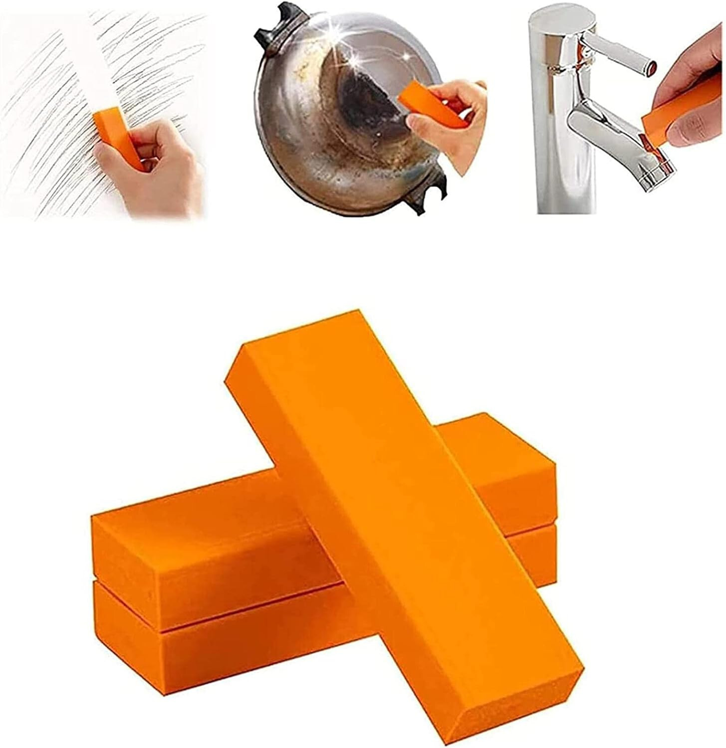 Rust Erasers Metal Rubber Rust Remove Eraser Stainless Steel Rust Cleaning US