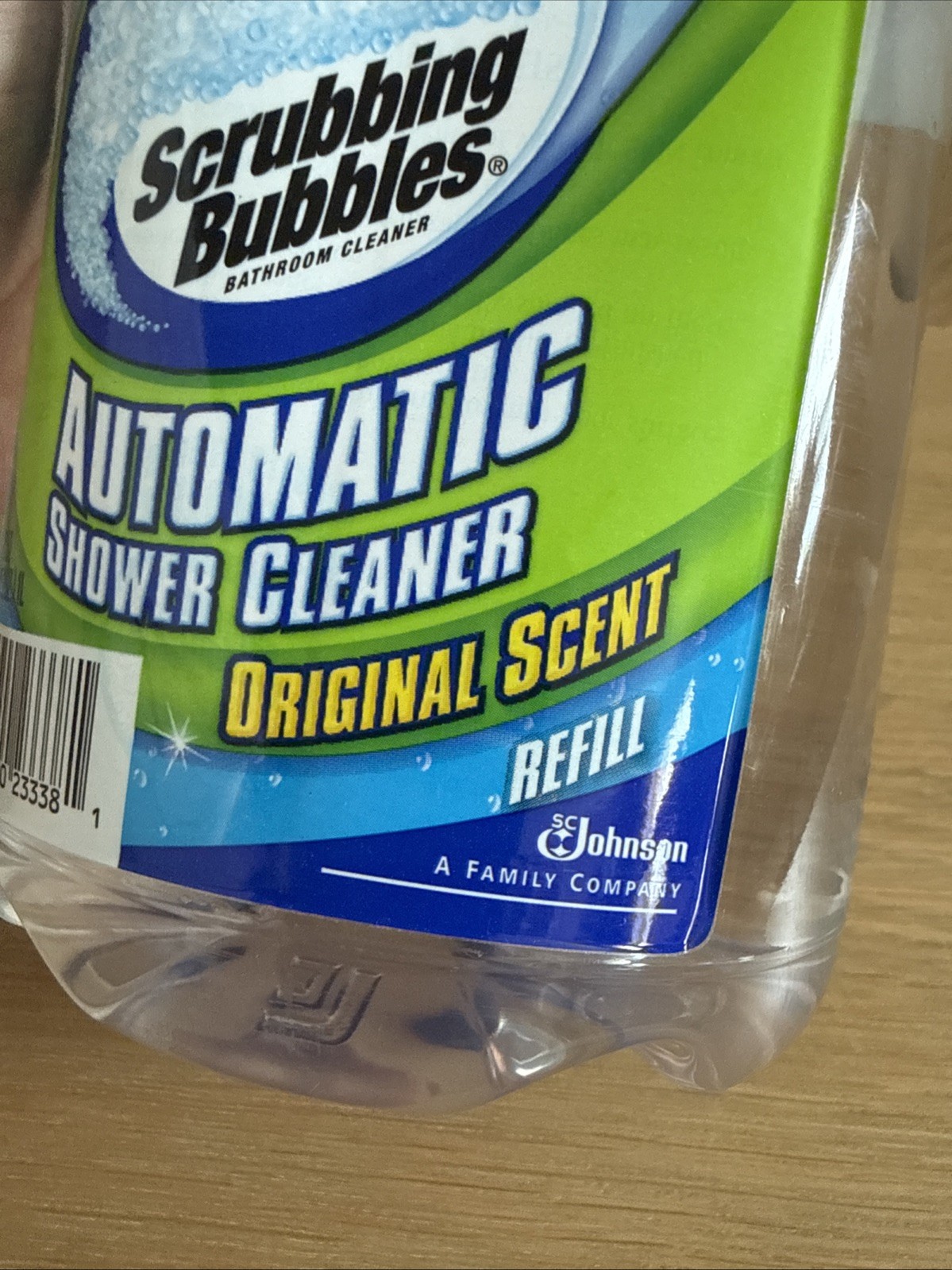 Scrubbing Bubbles Automatic Shower Cleaner Refill Original 34oz Bottle HTF, NEW!