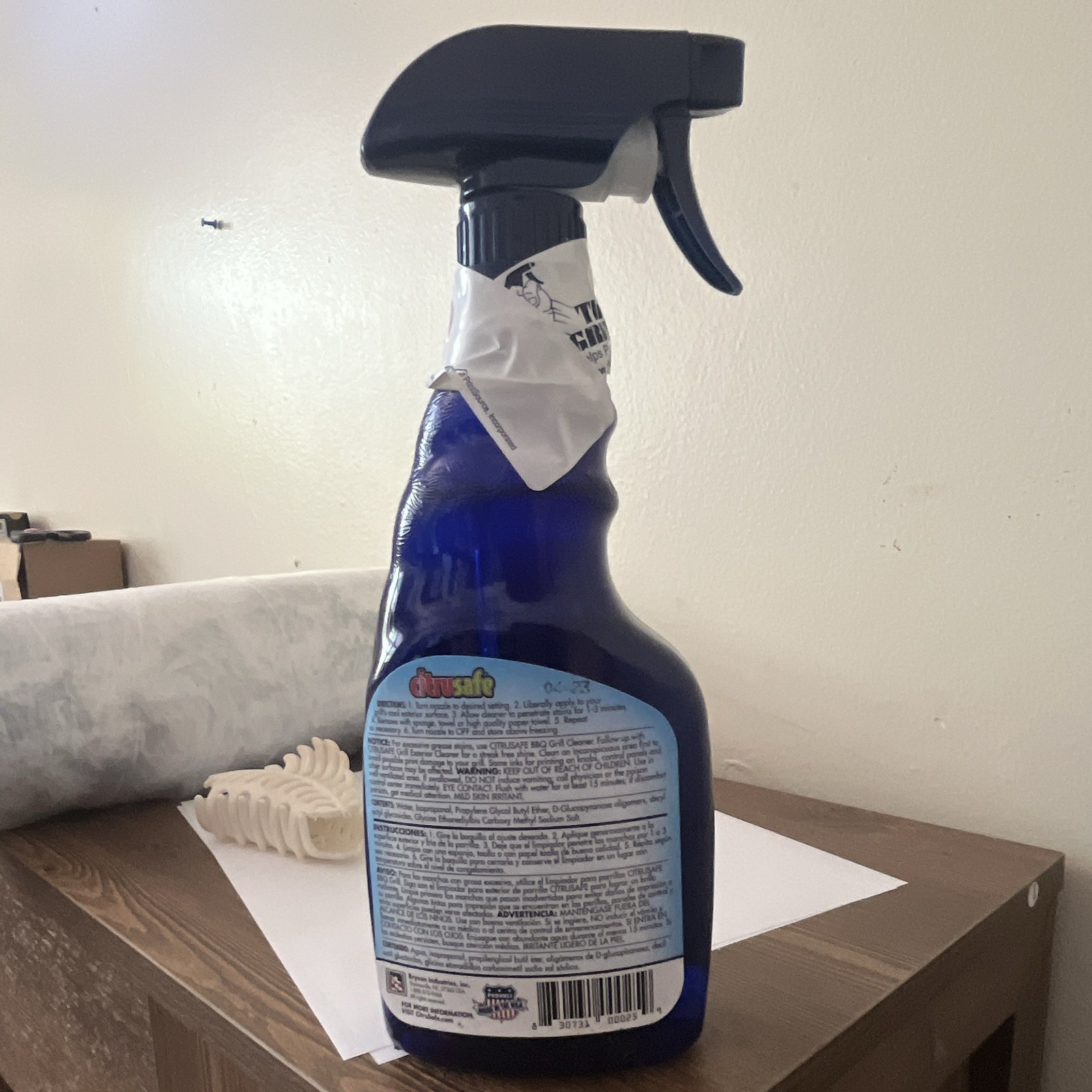 Citrusafe Grill Exterior Cleaning Spray Non-Toxic 16oz, 3100025