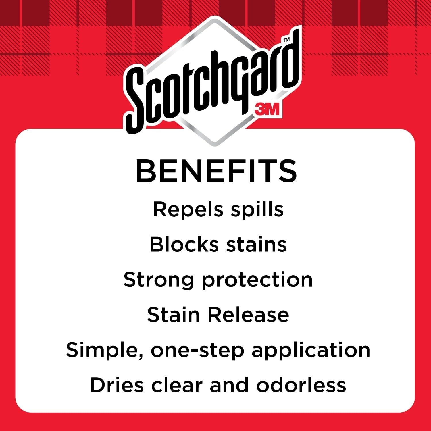 3M Scotchgard Fabric Water Shield Dries Clear & Oderless 10 oz (6 Pack)