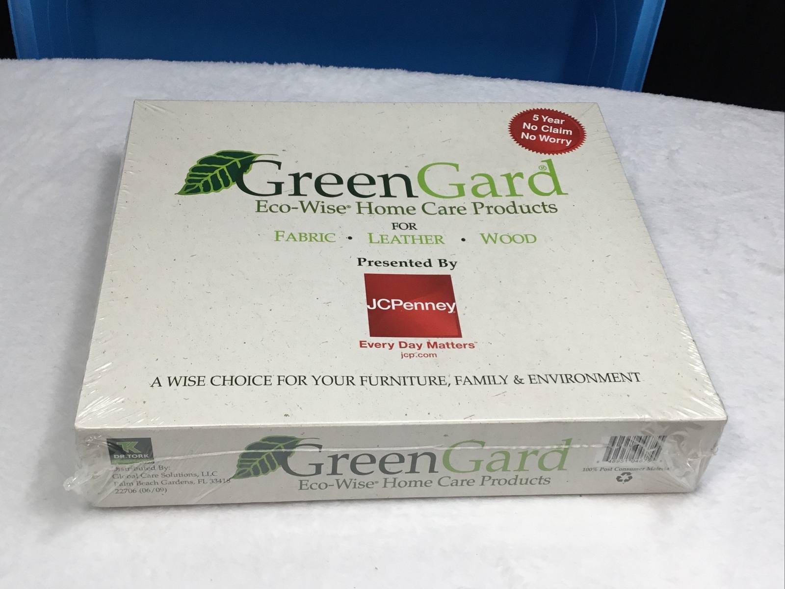 Green Card Eco-Wise Home Care Products For Fabric Leather + Wood By JCPenney