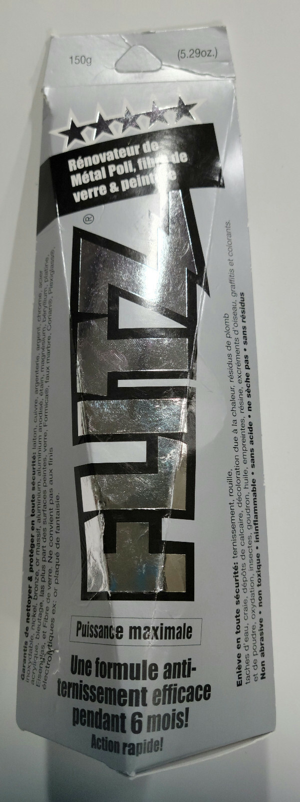 BU03515 FLITZ METAL POLISH PASTE 150 GRAM TUBE – NEW – FREE SHIP!