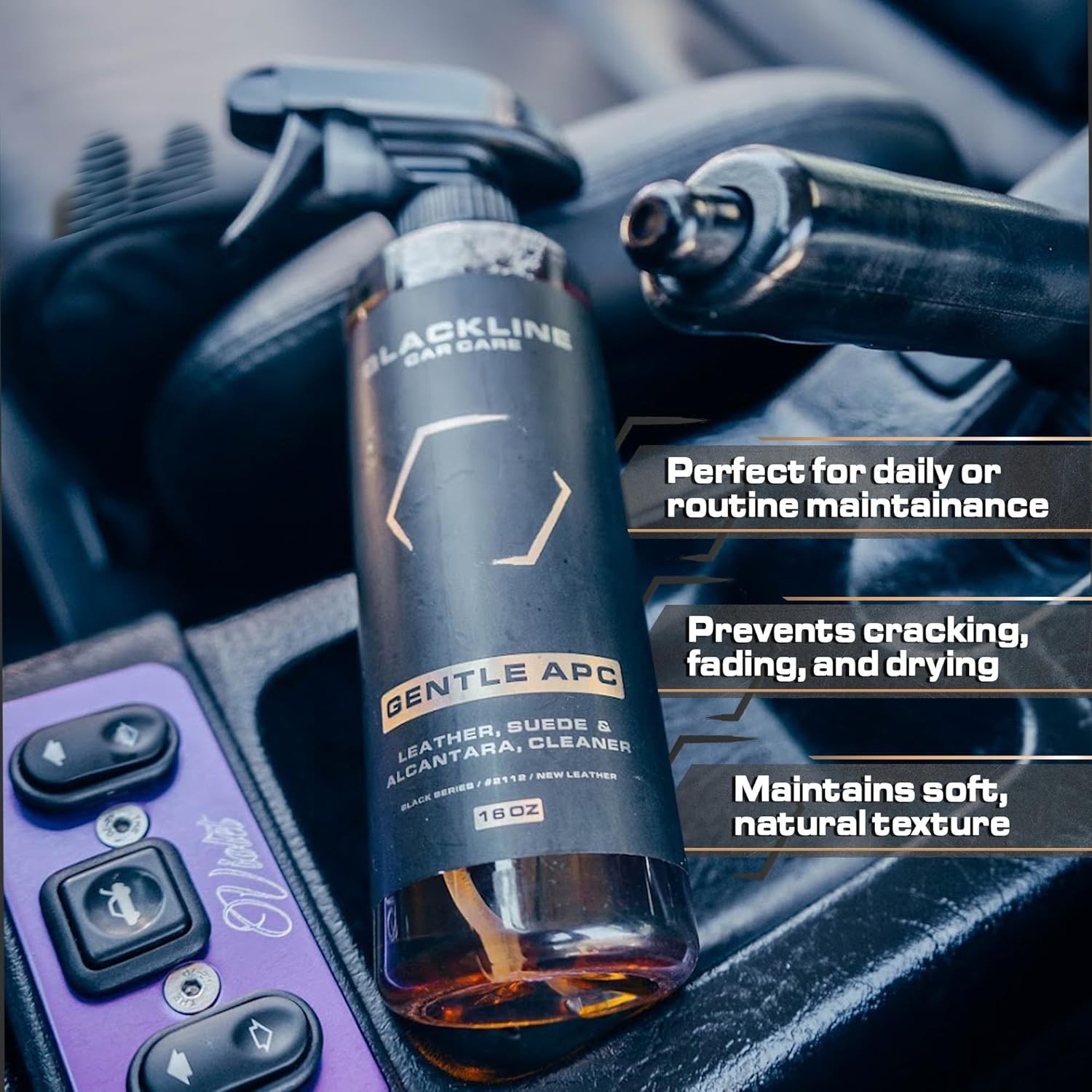 Car Care – Gentle APC – Streak free total Interior Cleaner and Protectant, Sa…