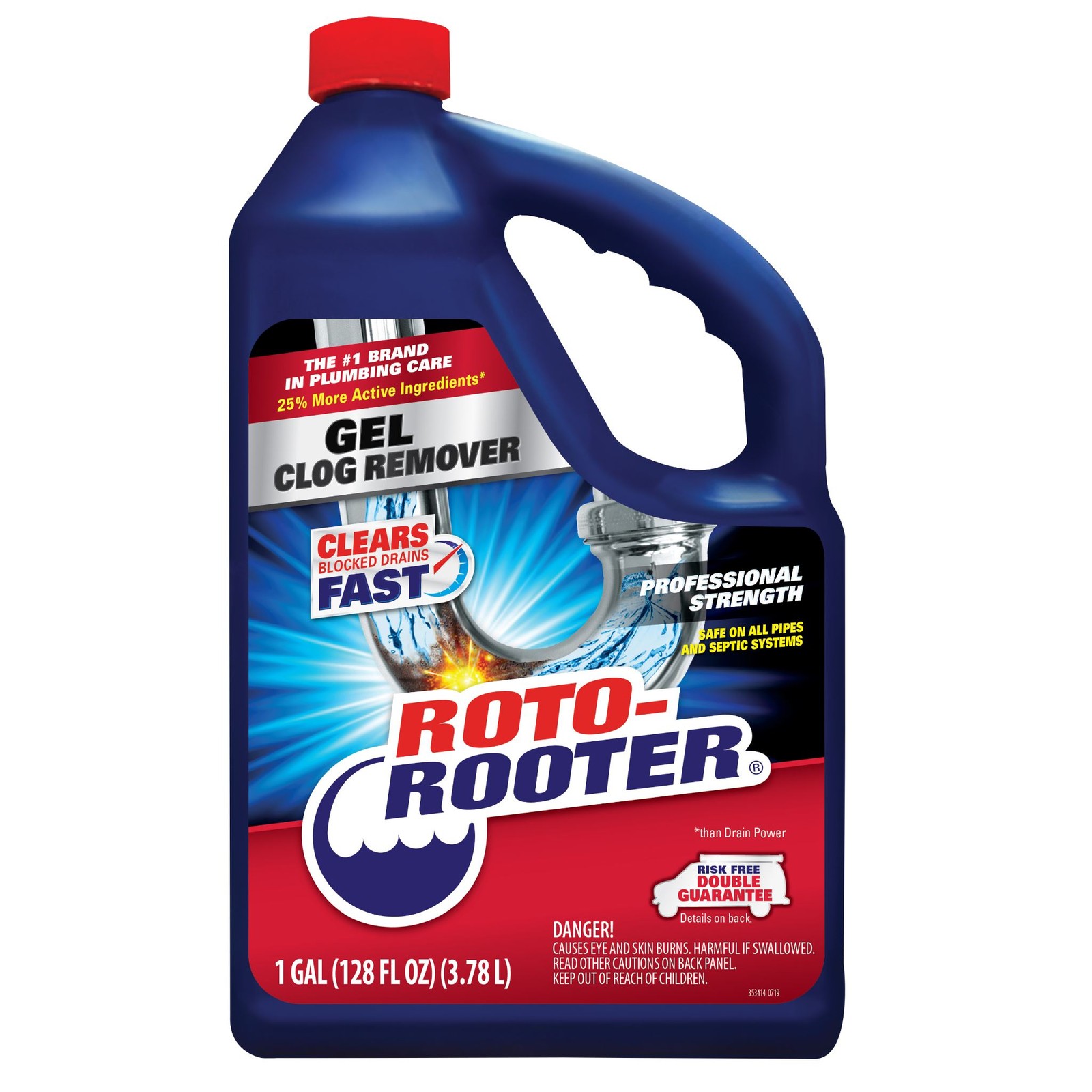 Roto Rooter Gel Clog Remover 1 Gallon