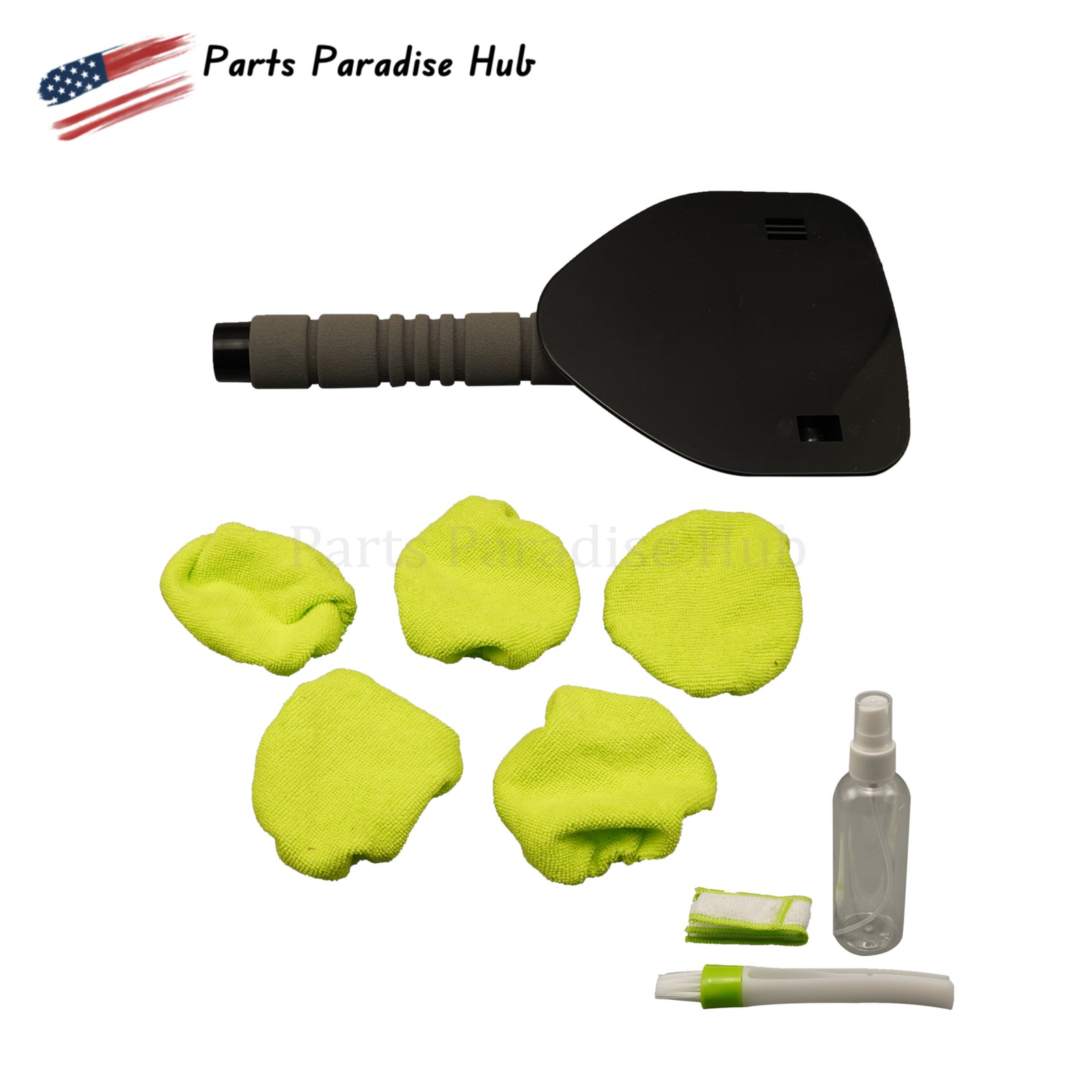 Cleaning Tool Kit Windshield Car Window Glass Wiper Cleaner Brush Pad Extendable