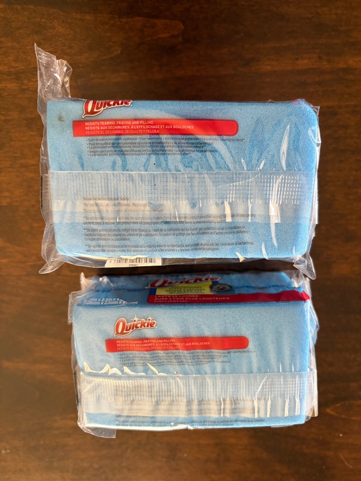 🧽 Quickie Non -Scratch Sponges Lasts 4x Longer No Smell Discontinued 4 Pcs NEW