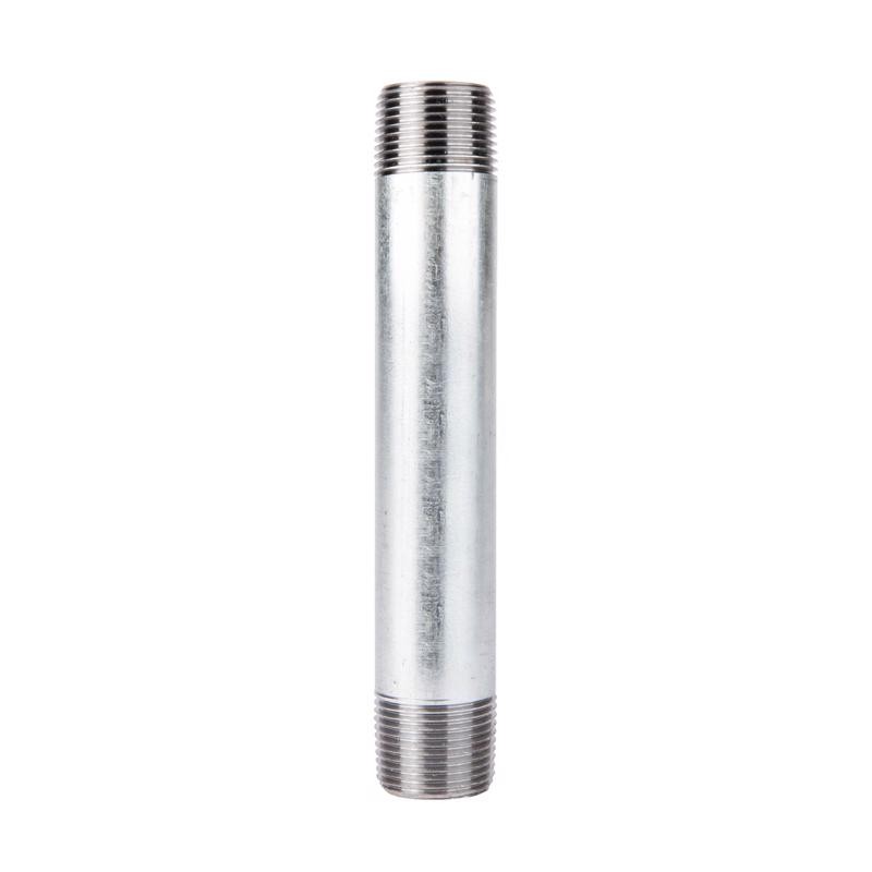 BK Products 3/4 in. MPT x 6 in. L Galvanized Steel Nipple (Pack of 5)