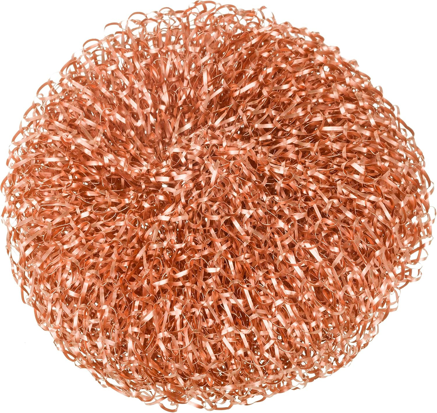 Real Copper Pot Scrubbers – Double-Layer Copper Scouring Pads for Pots, Pans, Di