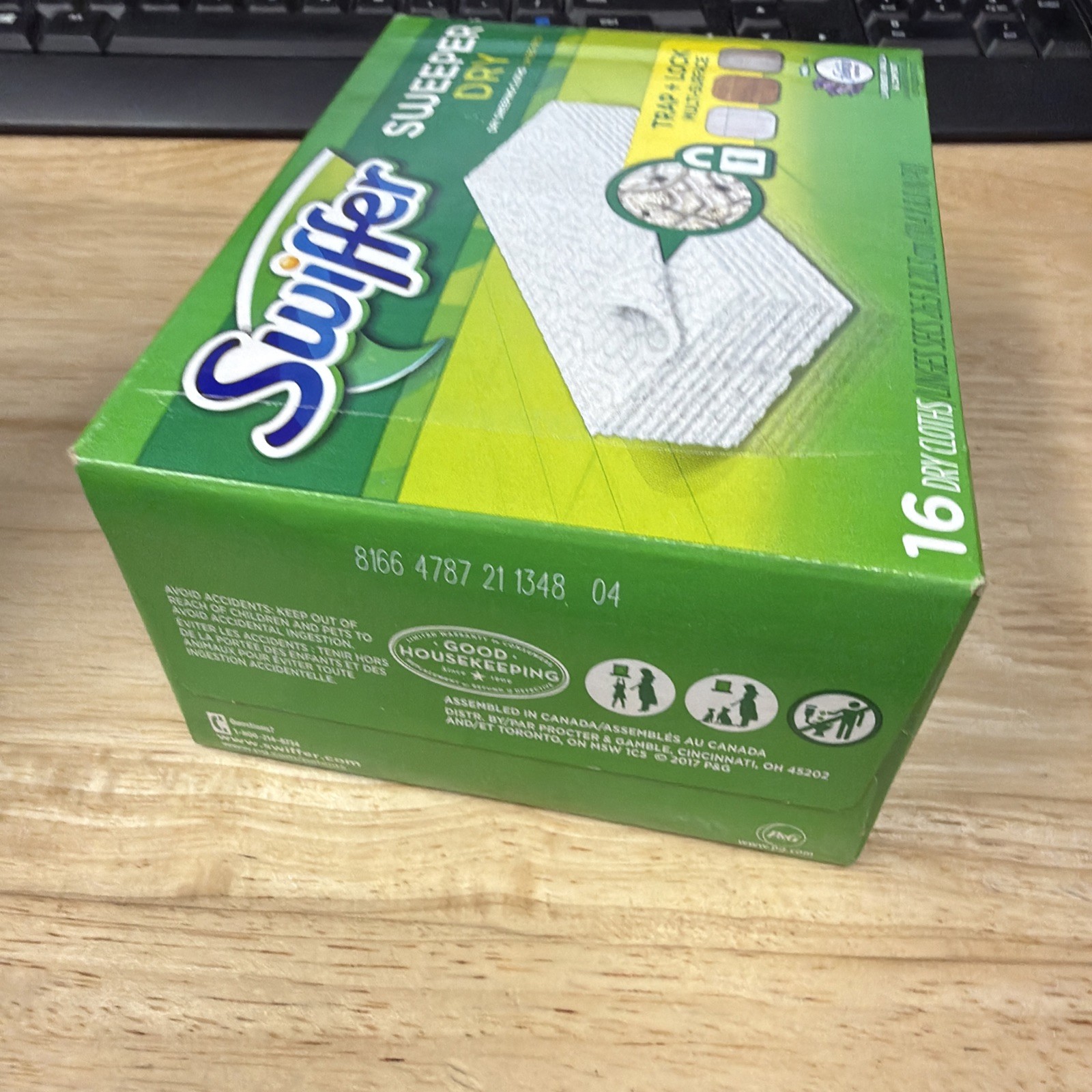 Swiffer Sweeper Dry Pad Floor Refills Lavender & Vanilla Comfort 16 Ct Vintage