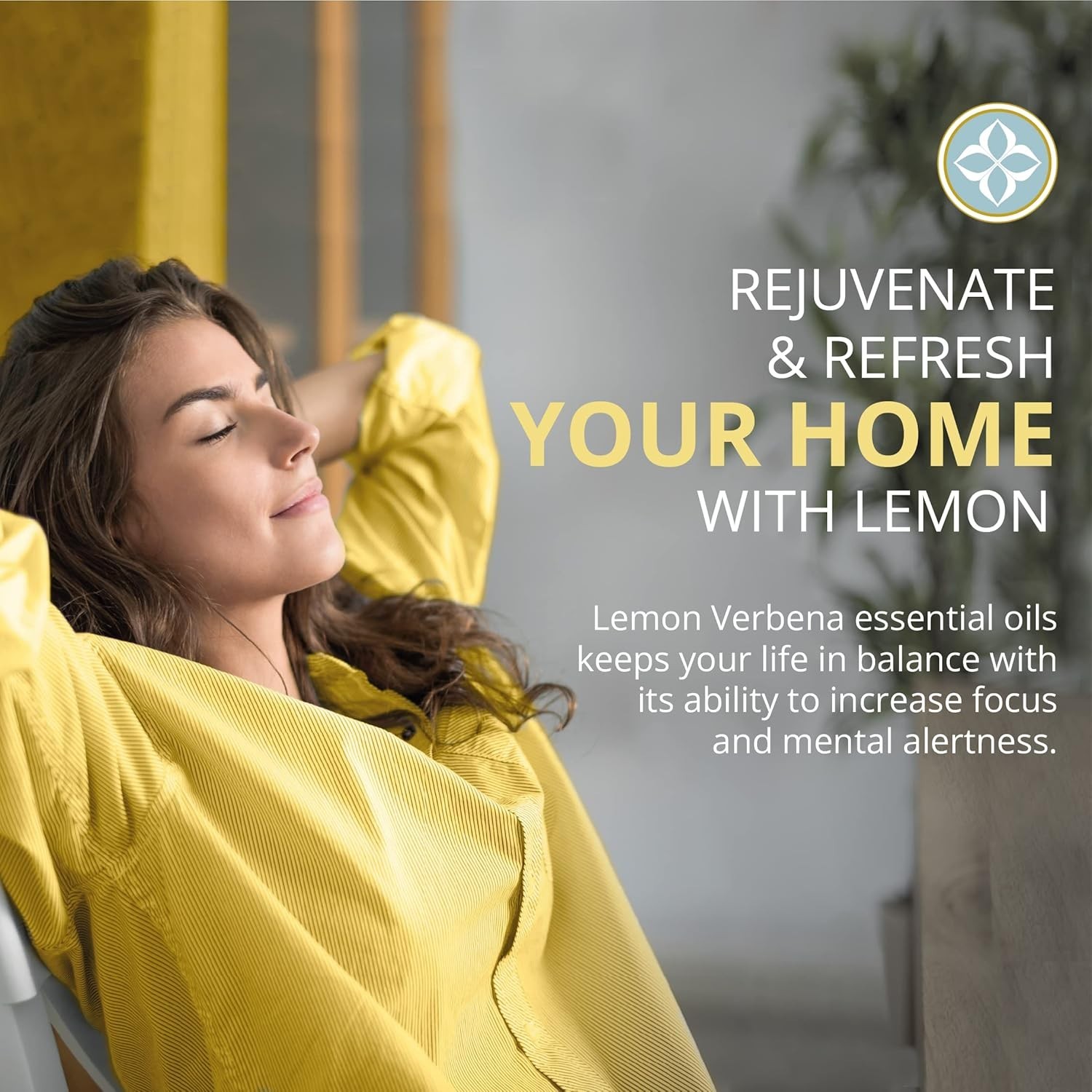 Natural Kitchen Surface Cleaner with Lemon Verbena – Safe for Mirrors and Glass