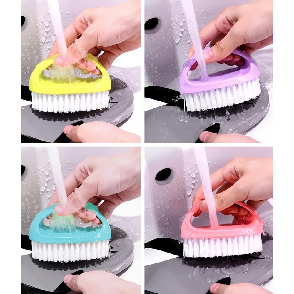 4 Pcs Scrubbing Brushes for Cleaning, Laundry Brush Shoe Brush Household