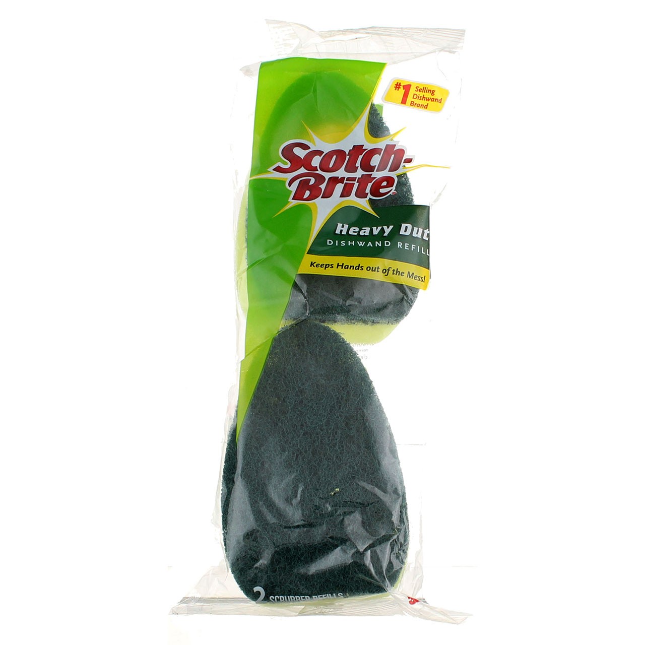 2 Pack Scotch-Brite Heavy Duty Heavy Duty Dishwand Refill, 2 Ct