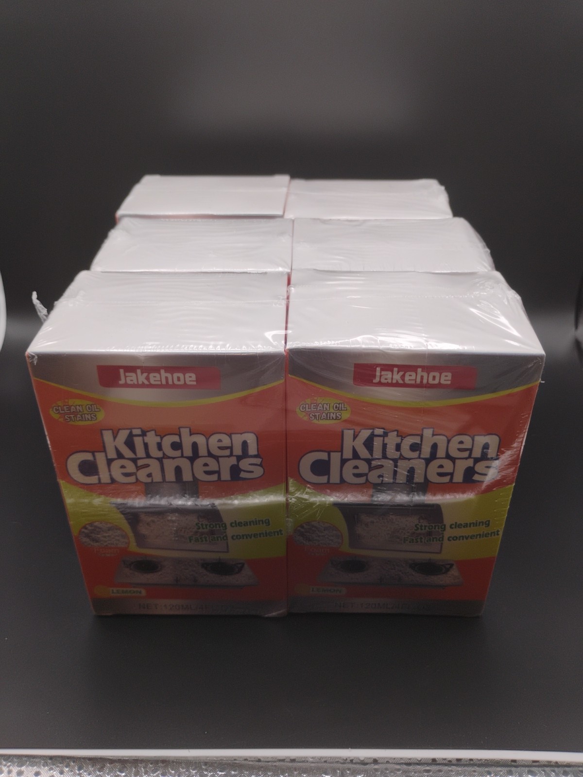 Jakehoe Kitchen Cleaners 4oz Oil Spray, Kitchen Heavy Cleaning 120ml (2) Ea