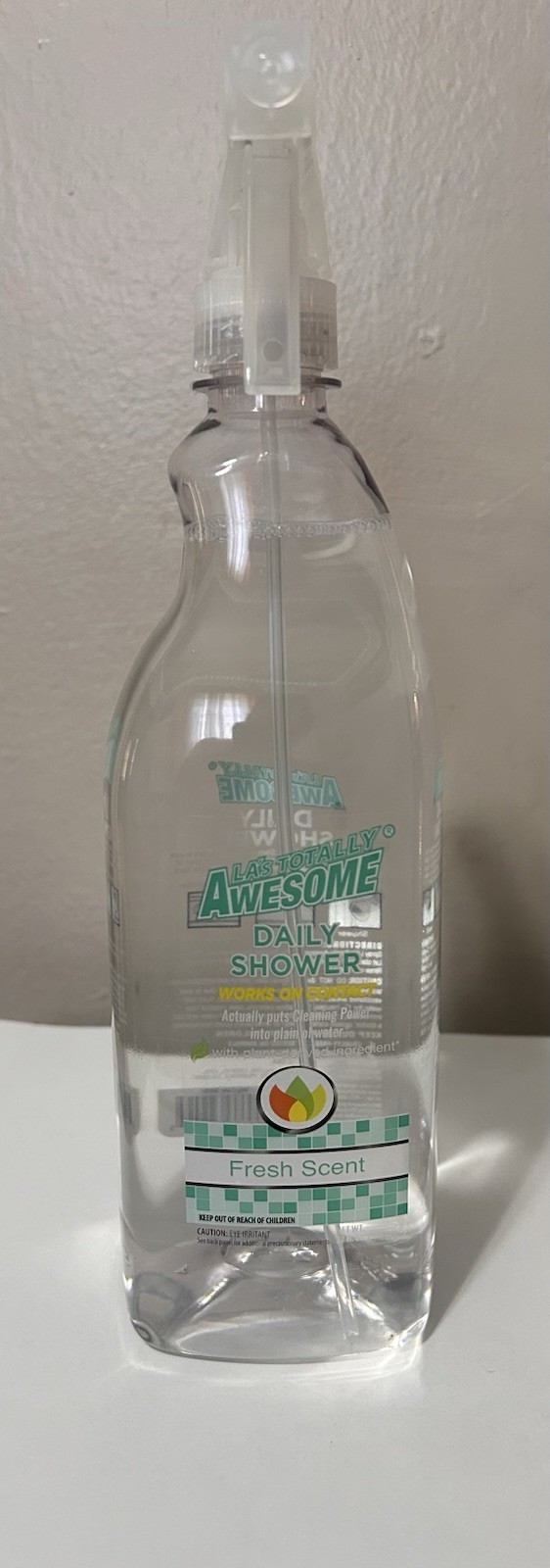 LA’s Totally Awesome Daily Shower Cleaner Spray, Fresh Scent, 32 fl oz