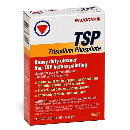 Trisodium Phosphate TSP Cleaner 16 Oz Heavy Duty Degreaser for Paint Prep Deck