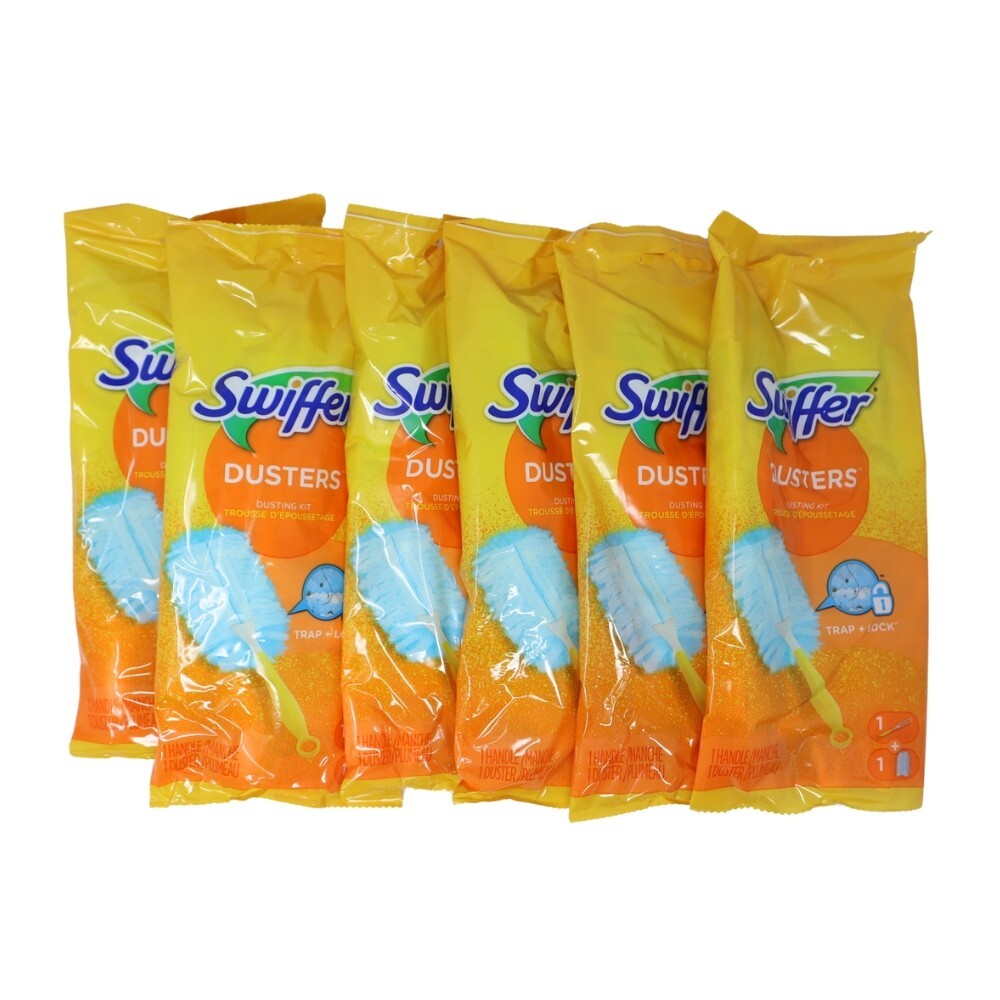 Swiffer Duster Starter Kit with Handle & Duster ( 6-Pack )