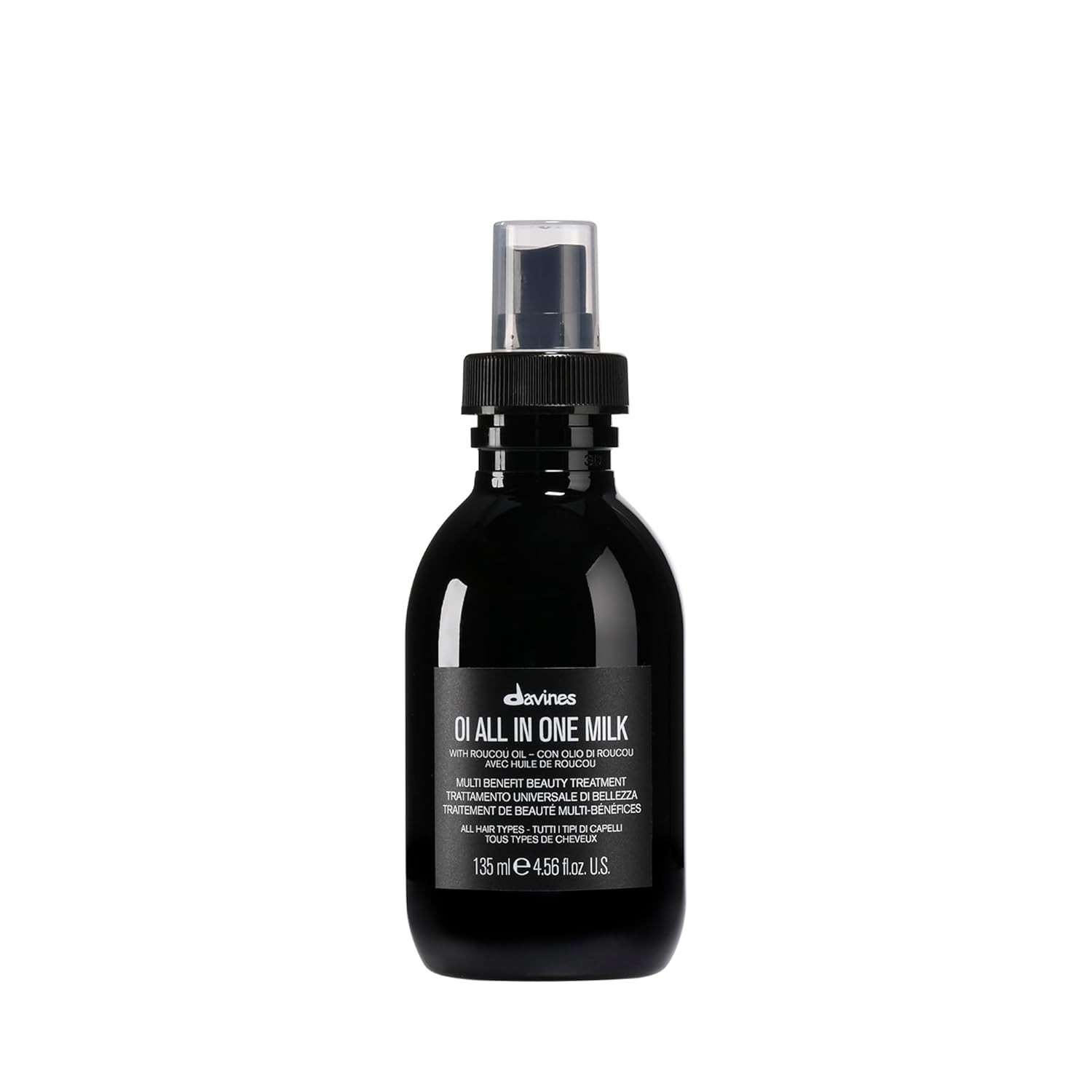 Davines OI All In One Milk, Hair Leave-in Conditioner Multi-Function Spray Tre
