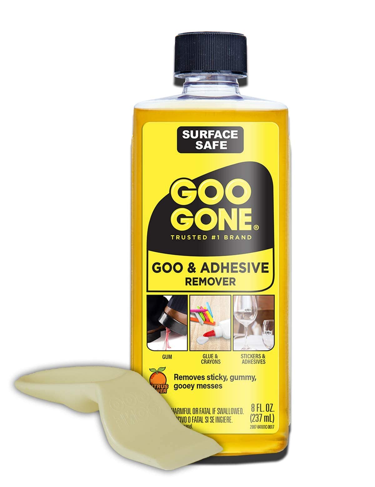 Goo Gone Original Liquid – 8 Ounce and Sticker Lifter – Surface Safe Adhesive…