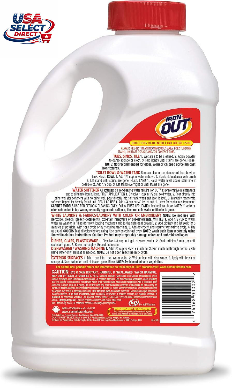 Rust Stain Remover Powder 4 Lb 12 Oz – 2 Bottles