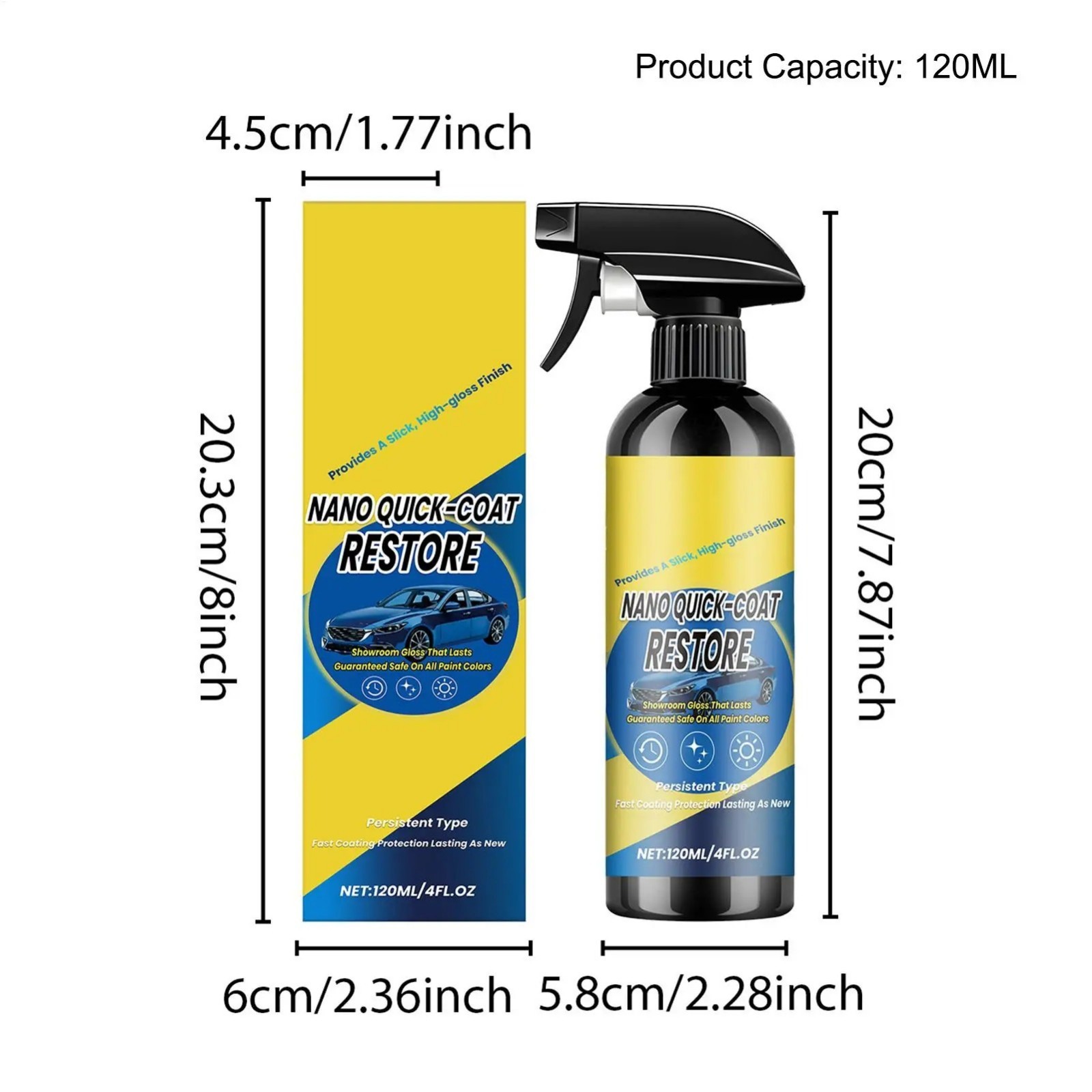 4-in-1 Multi-Enzyme Foam Cleaner, All-Purpose Spray 5oz with Sponge & Towel