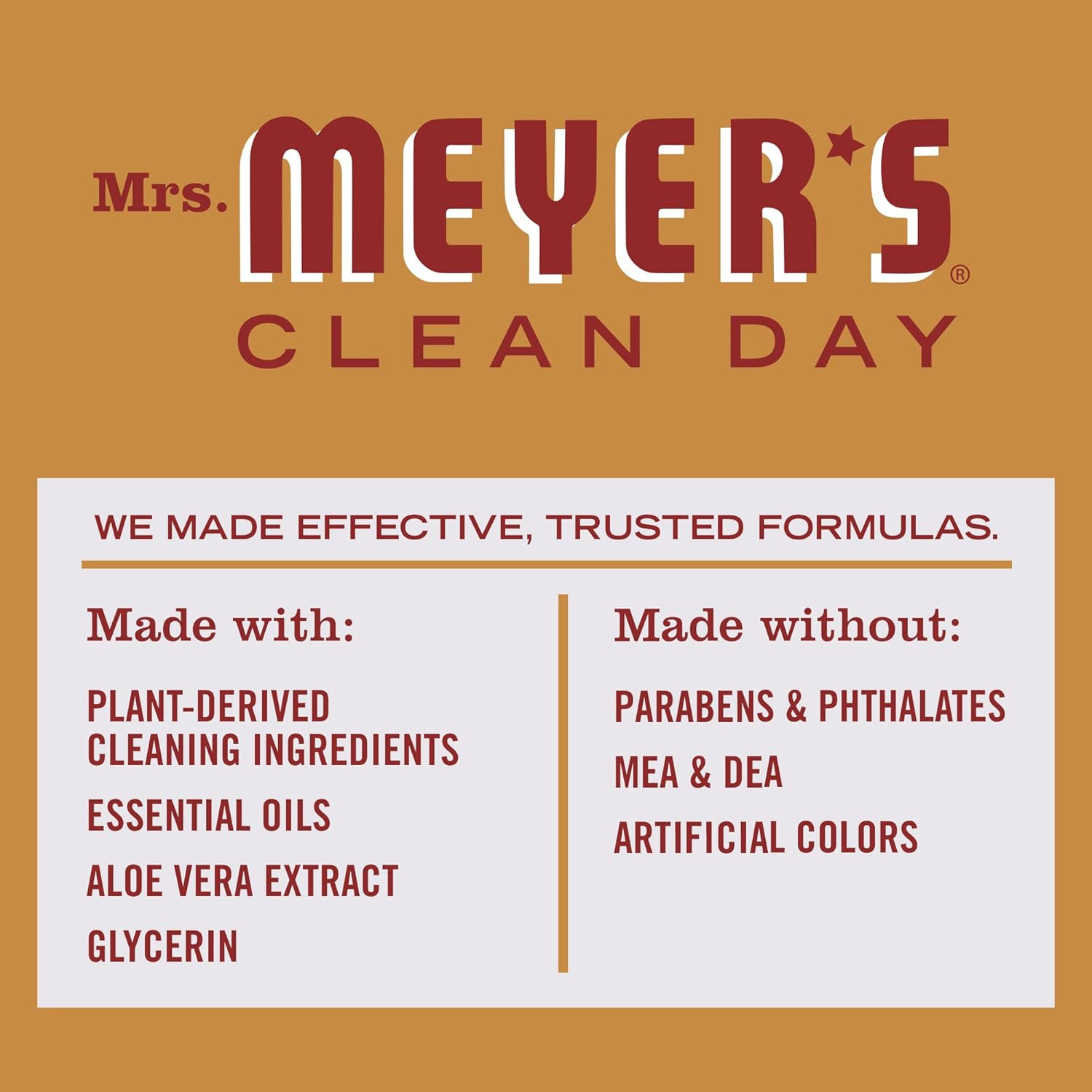 Mrs. Meyer’s Liquid Dish Soap, Limited Edition Apple Cider Scent, 16 Fl. Oz