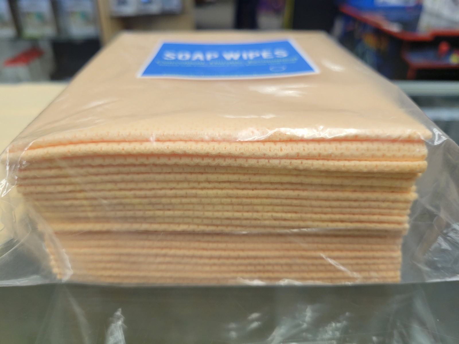 Pack of 20 SOAP WIPES Infused w/Dish Soap. 12″x12 “ea Campin/RV/Travel/Wash&Toss