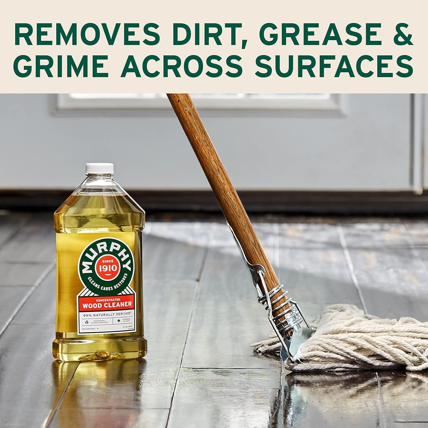 Concentrated Wood Cleaner – 3 Pack Citronella Scent, 32 fl oz – Biodegradable
