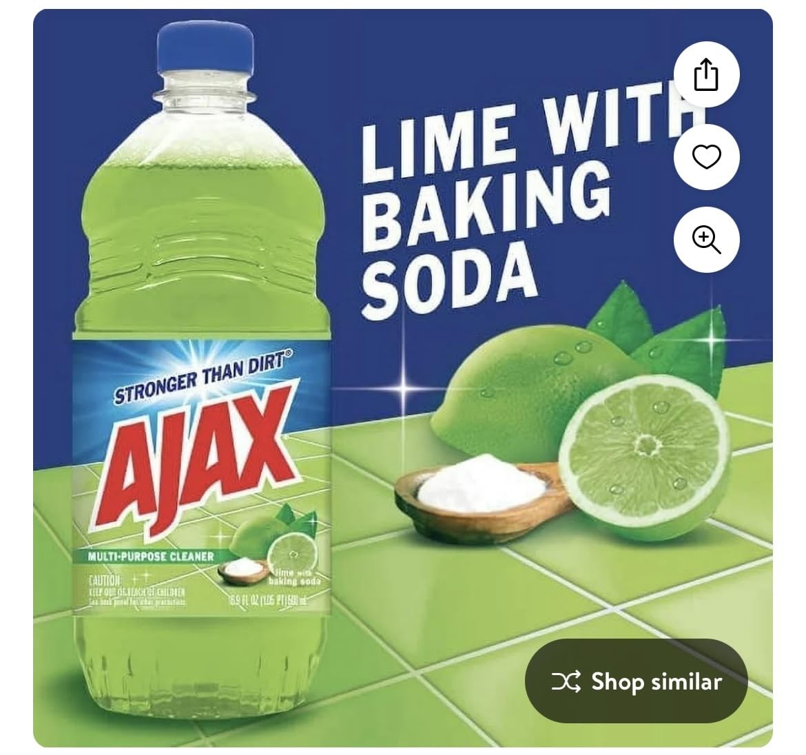 Lime Scented Multipurpose Cleaner 16.9 oz.