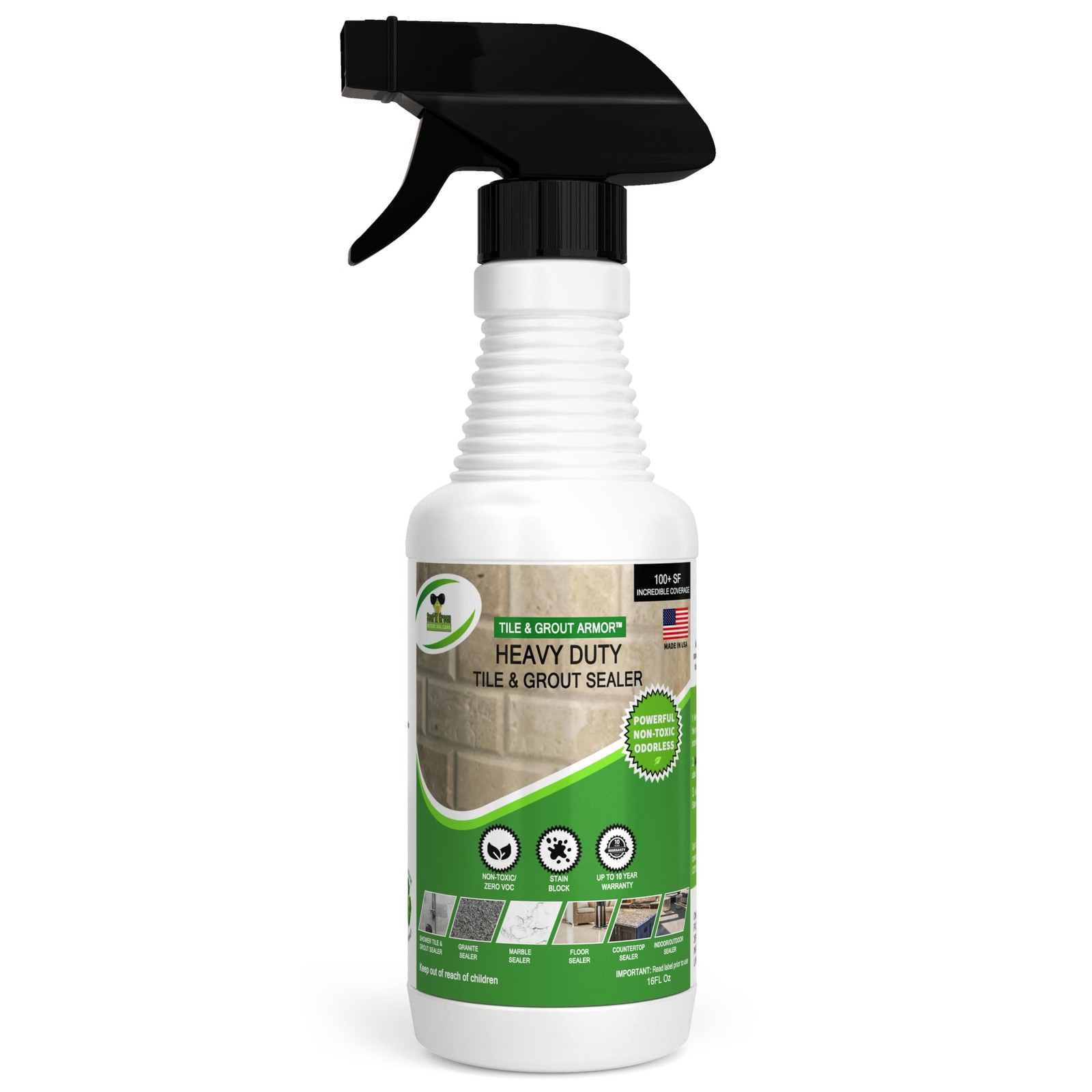 Xtreme-Heavy Duty Pro Strength Grout Sealer. Non Toxic-VOC Free & Odorless.Se…