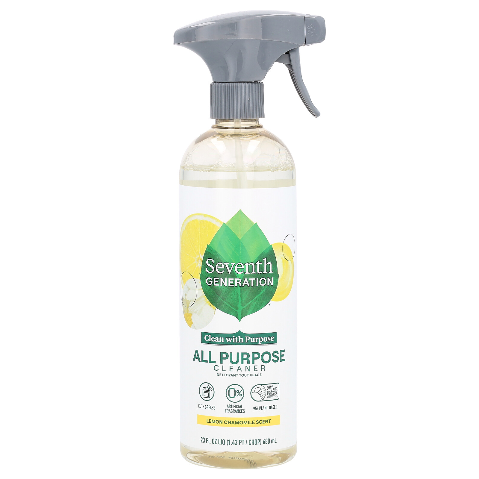 All Purpose Cleaner, Lemon Chamomile, 23 fl oz (680 ml)