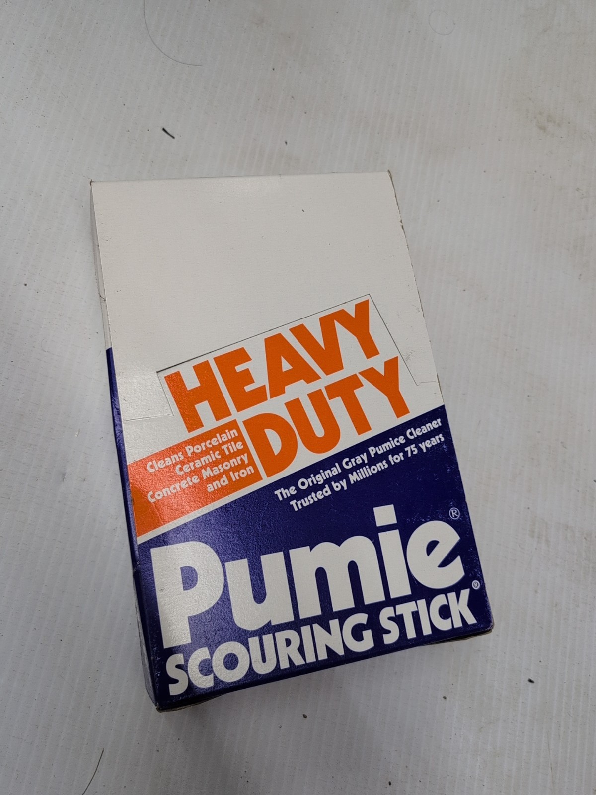 Pumie Scouring Stick Bars Tile Cleaner 12 Pack 5.75″ x 1.25″ Heavy Duty