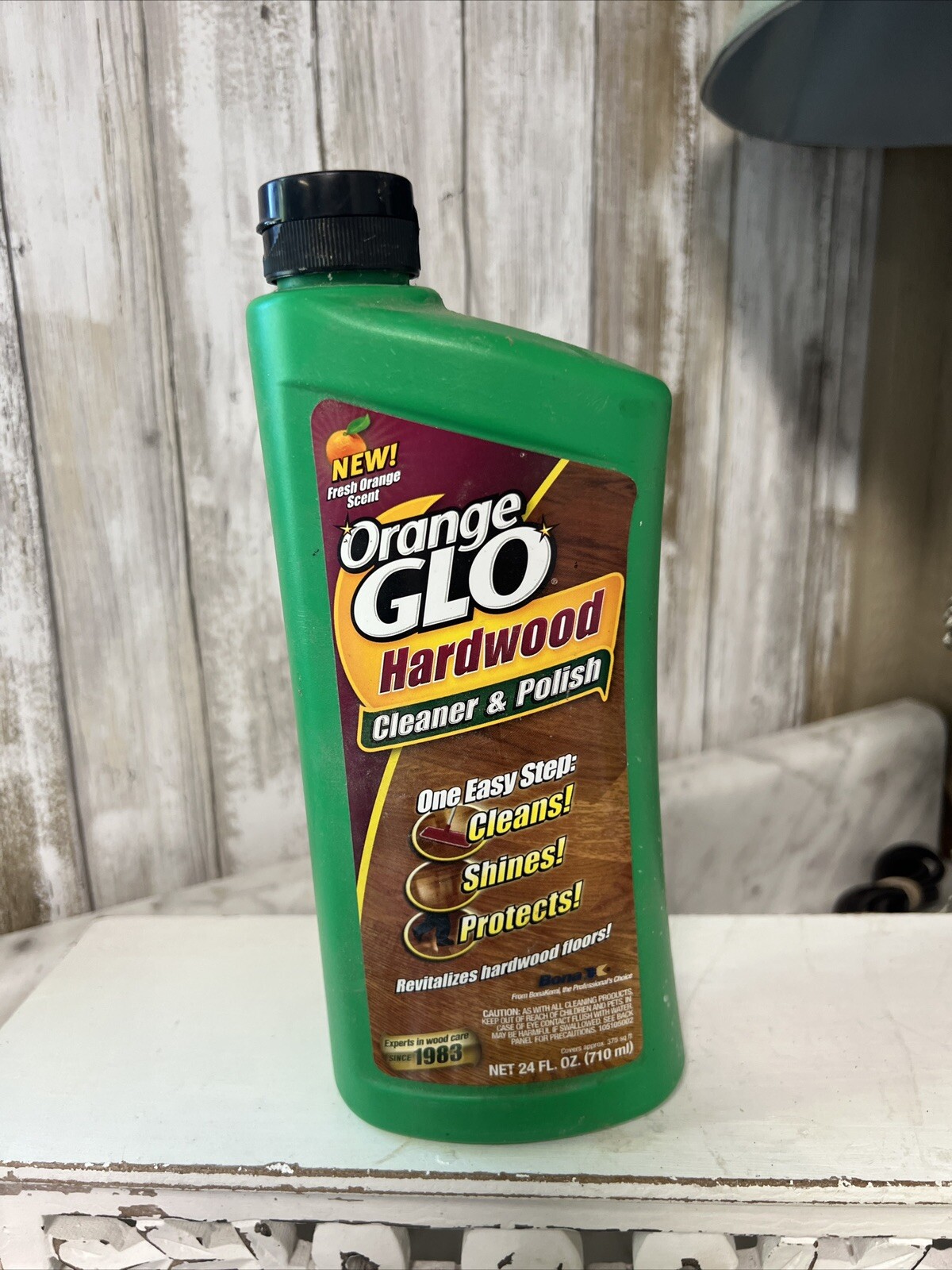 Orange Glo Fresh Orange Scent 4-in-1 Monthly Polish Hardwood Floor, 24 Fl. Oz.
