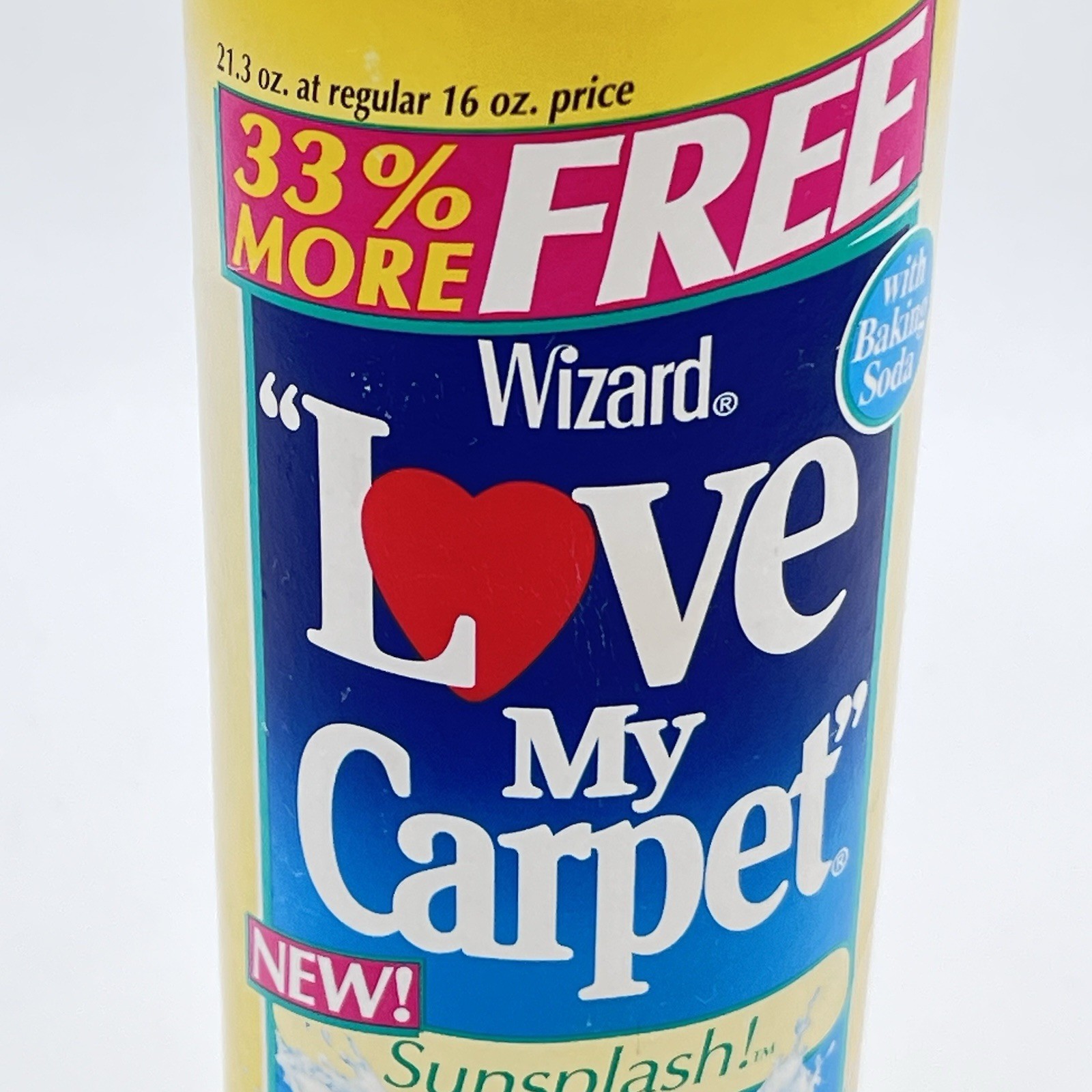 Vintage 1996 Love My Carpet Sunsplash Wizard Vacuum Powder Movie Prop 95% Full