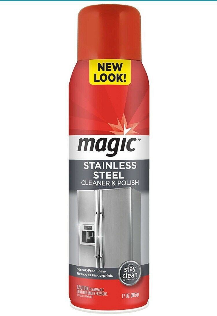 Magic Stainless Steel Cleaner Polish Refrigerator Sink Range