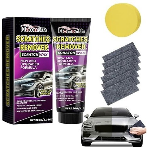 Cleaning Cloth and Scratch Repair Paste, Cleaning Cloth Scratch Remover for Deep