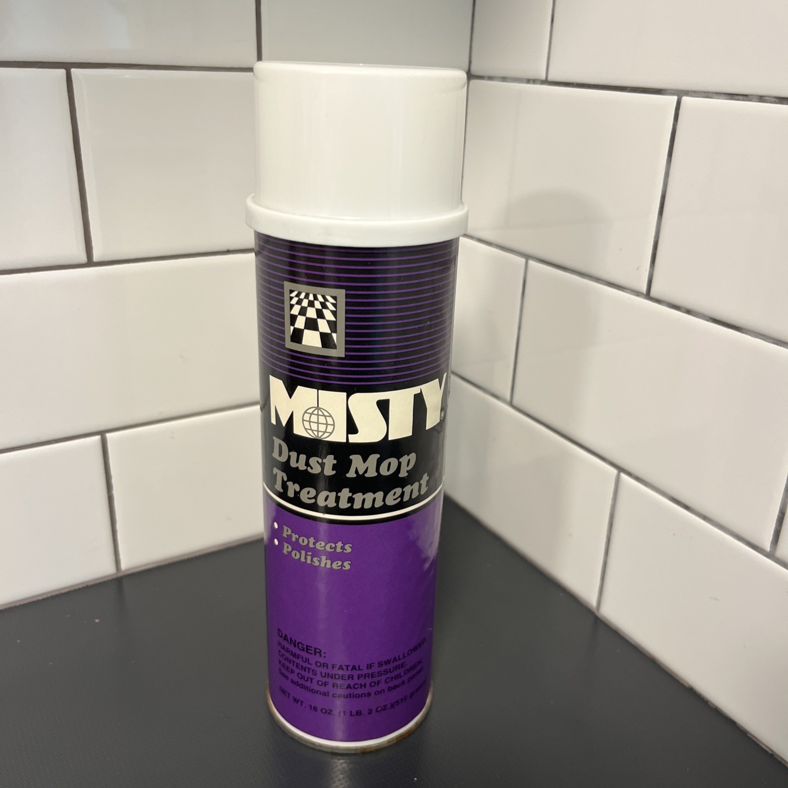 New MISTY Dust Mop Treatment Spray 18 oz A00810 Amrep