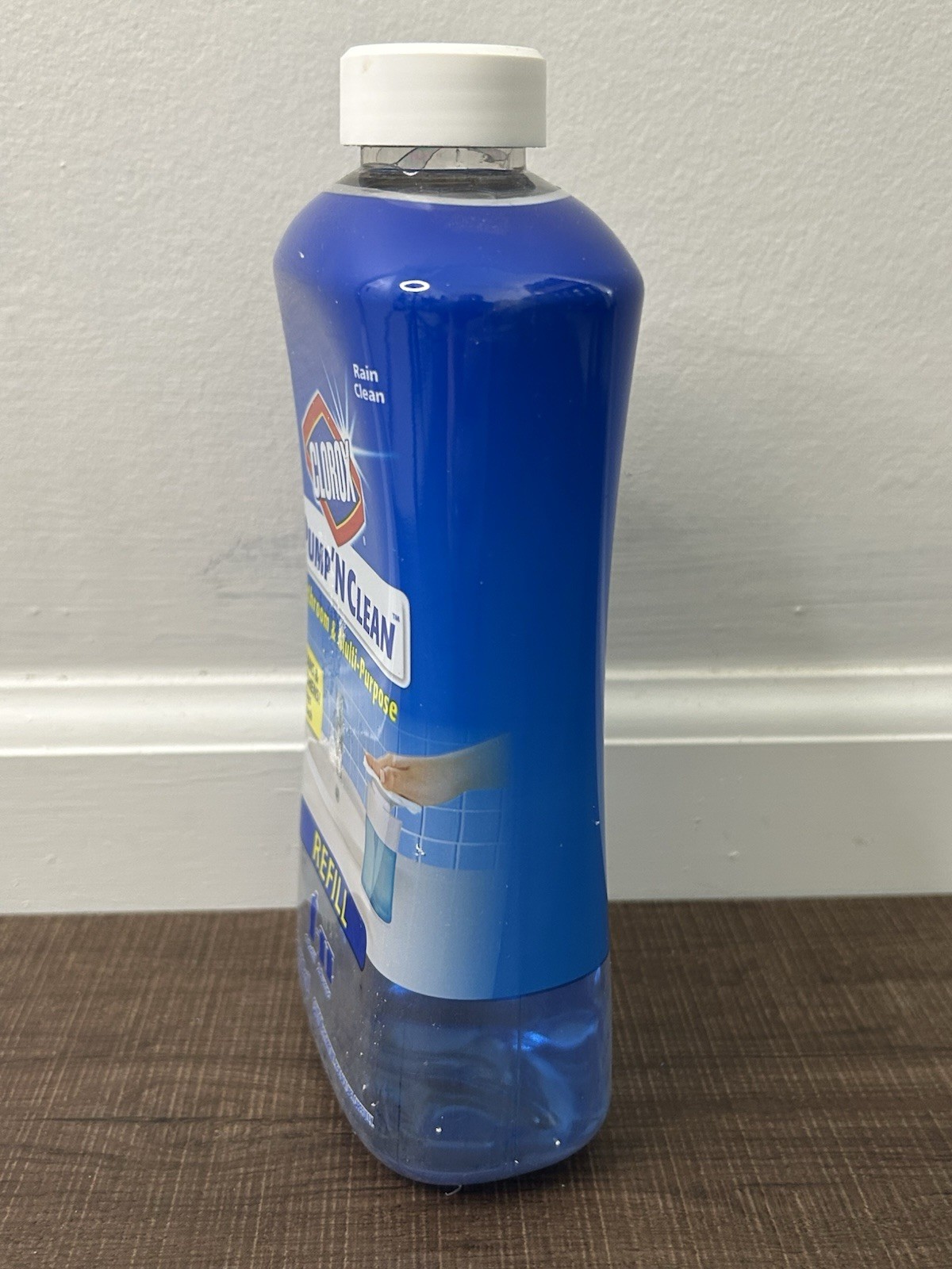 NEW Clorox Pump ’N Clean Bathroom Refill 24 oz Rain Clean Discontinued NOS
