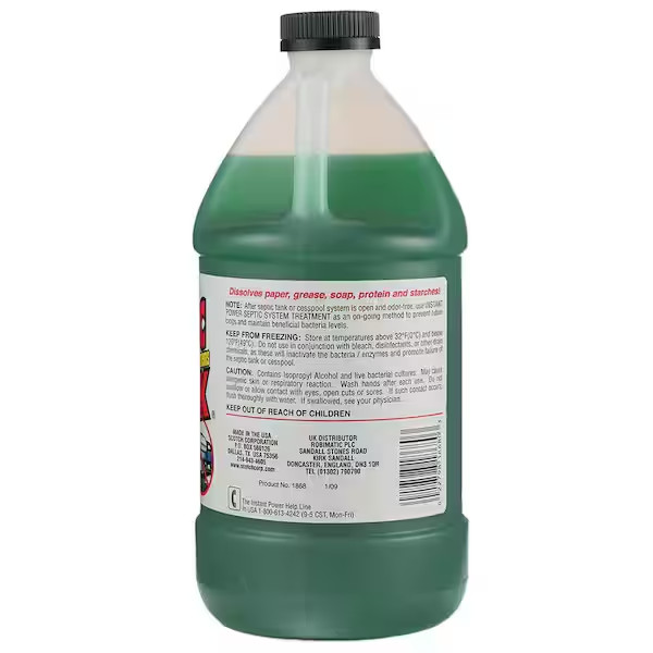 NEW Septic Shock 67.6 oz Improve Clogged Septic Systems Restores Rids of Odors